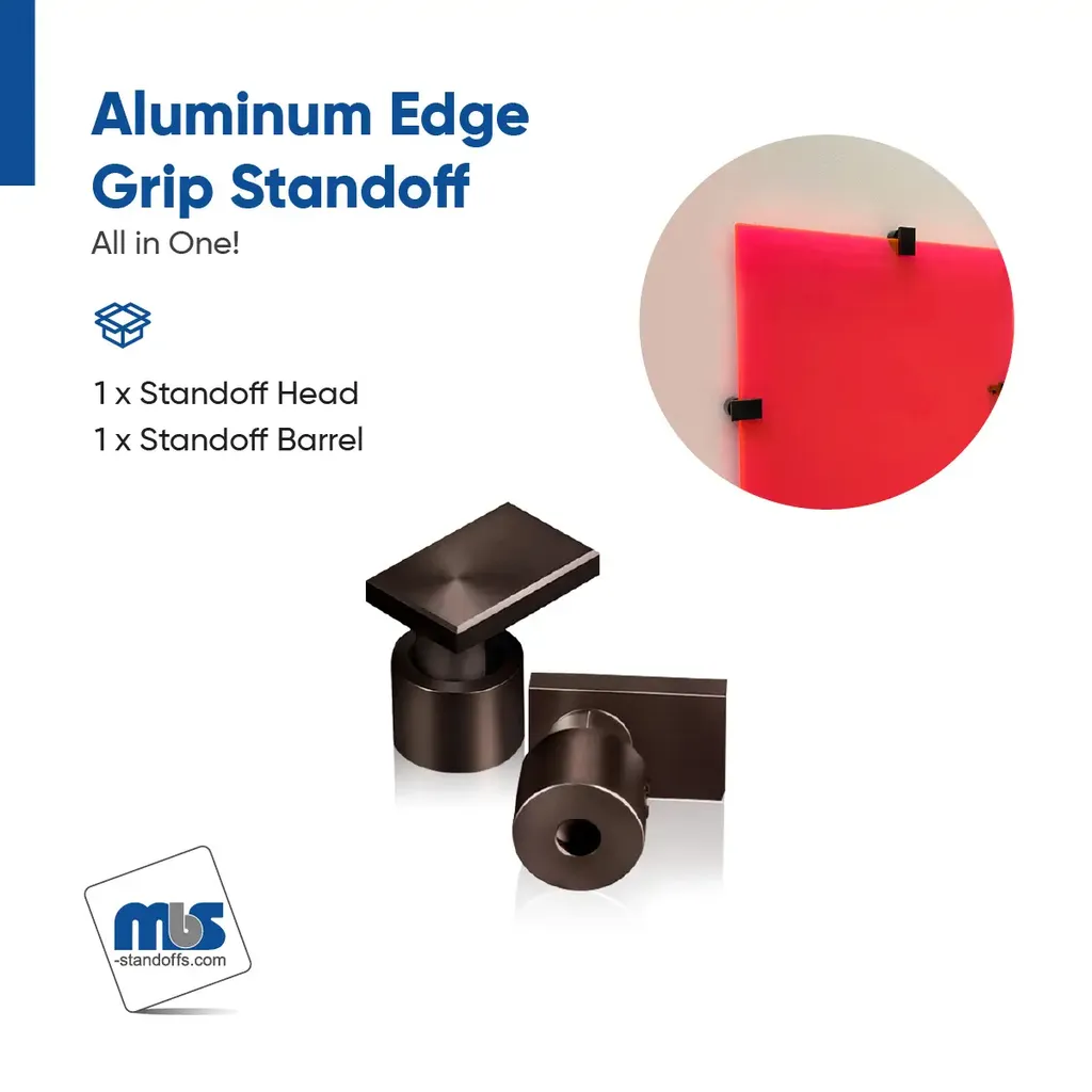 Rectangular Edge Grip Standoffs