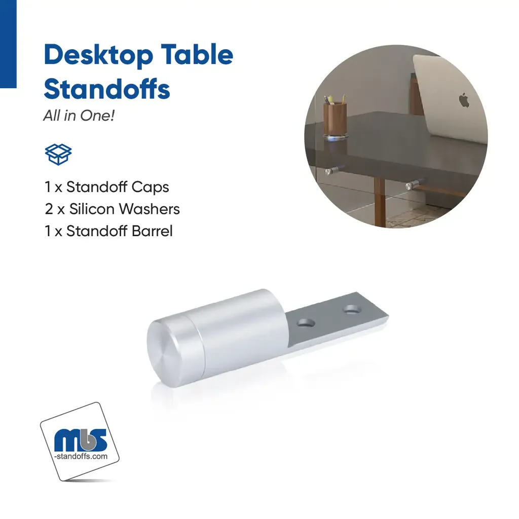 Bottom-Table Mounted Desktop Standoffs