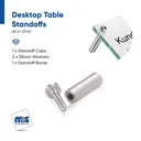 1" Long Desktop Standoffs