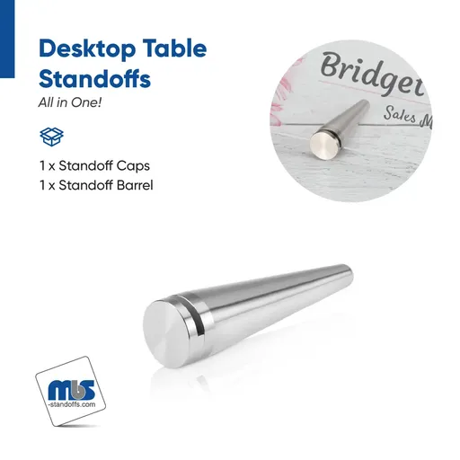 Edge-Mount Desktop Standoffs