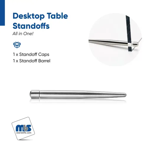 3" Long Desktop Standoffs