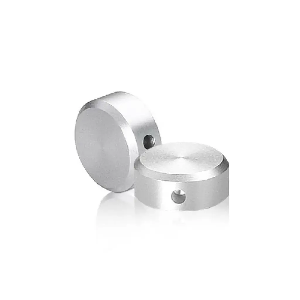 3/8" Diameter, 10-24 Threaded Locking Caps - 7/32" Hole Required