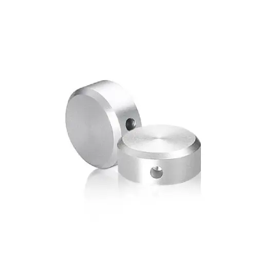 1/2" Diameter, 10-24 Threaded Locking Caps - 7/32" Hole Required