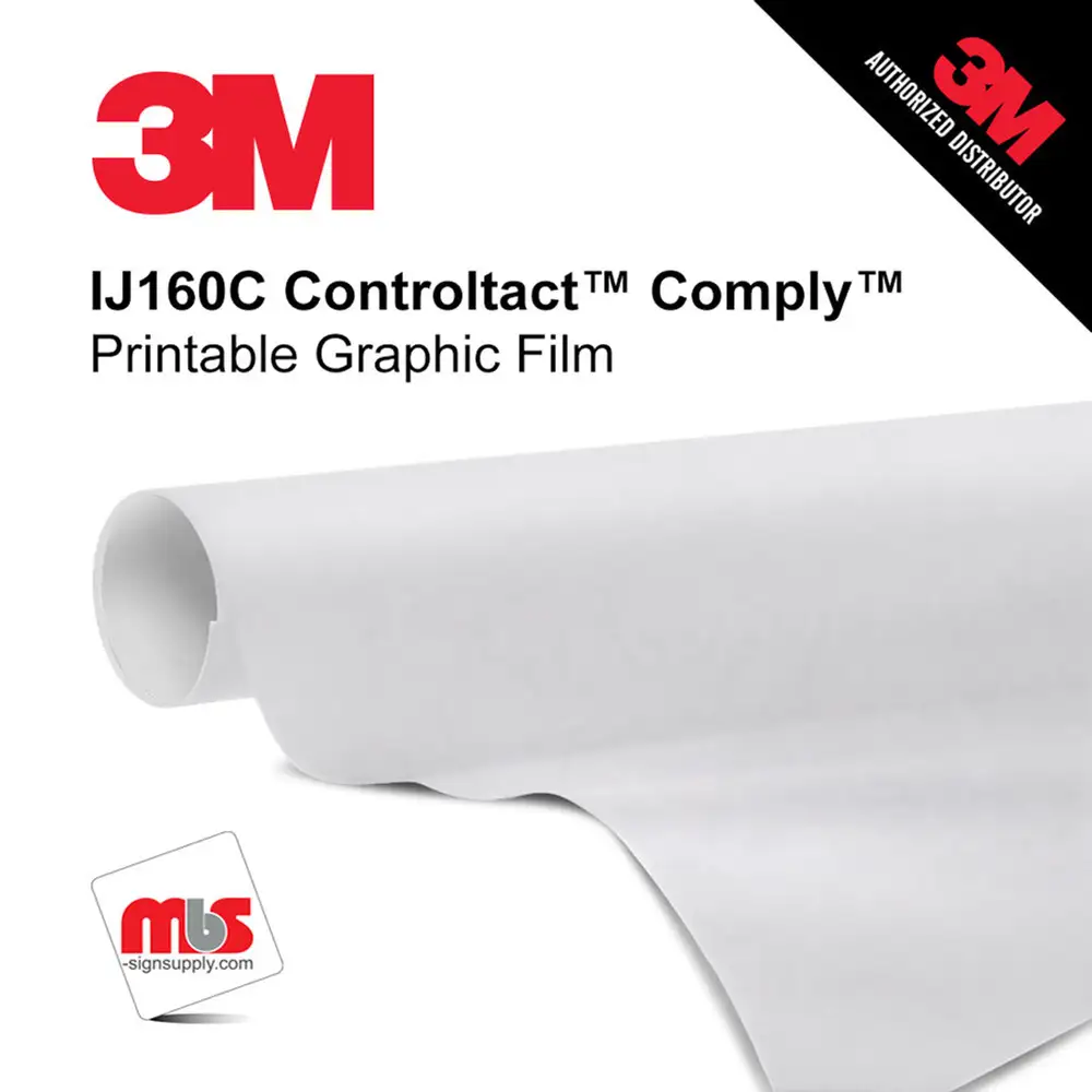3M™ IJ160C Controltac with Comply Graphic Film