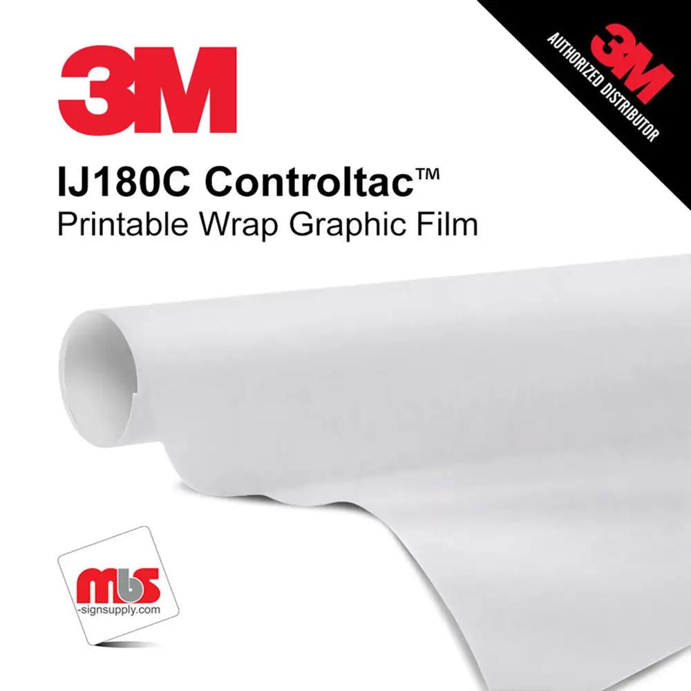 3M™ IJ180C Controltac Wrap Graphic Film