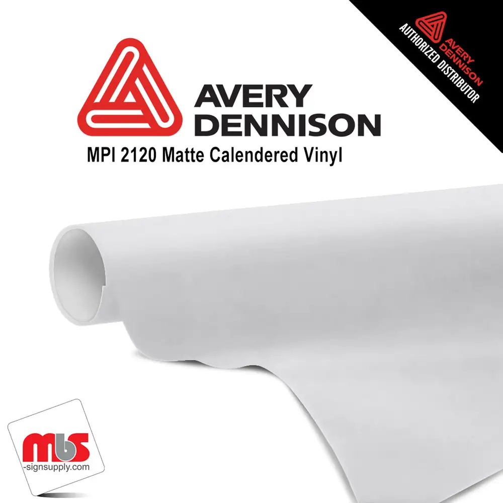 Avery Dennison MPI 2120 Matte Vinyl Film