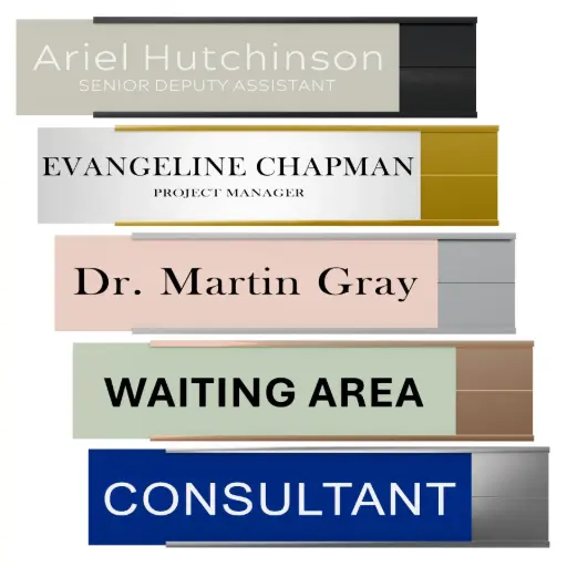 3'' Wall & Door Name Plates