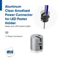 Power Connector for LED Poster Holder